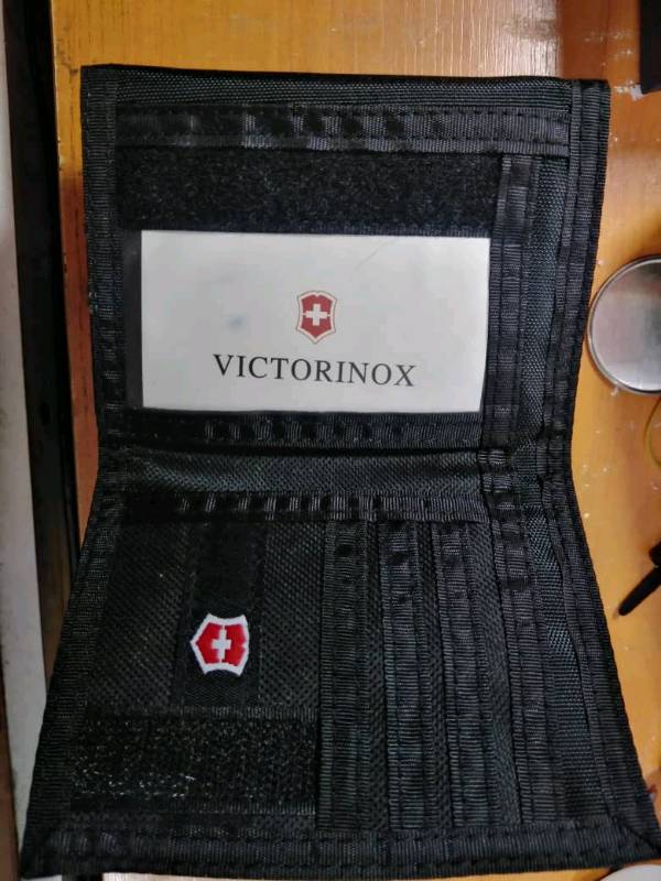 Billetera Victorinox lona negro en Caracas