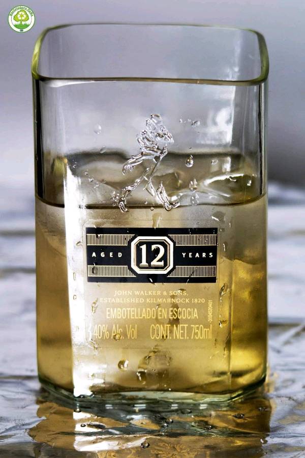 Vaso Coñaquero de botella de Jonnhy Walker de 3/4 en Guadalajara