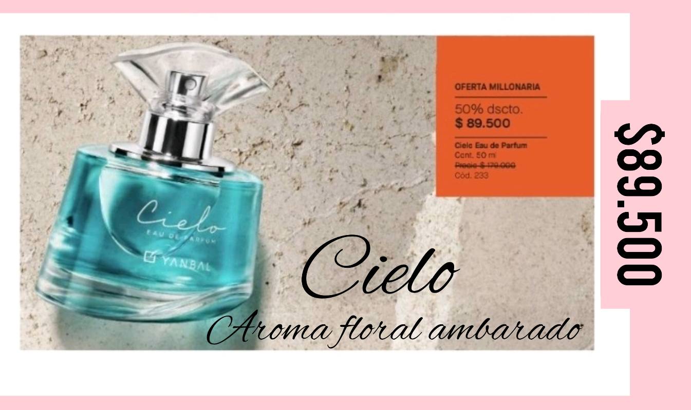 Colonia cielo de 2025 yanbal