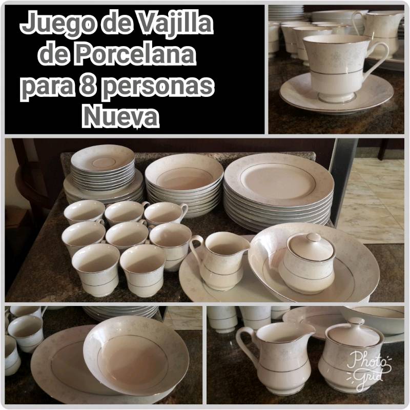 Juego de vajilla para 8 2025 personas