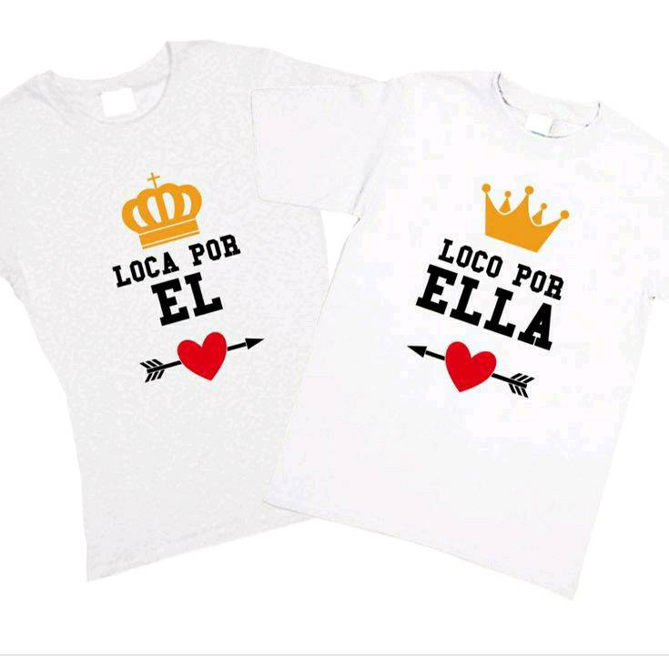 Duo de camisas para parejas new arrivals