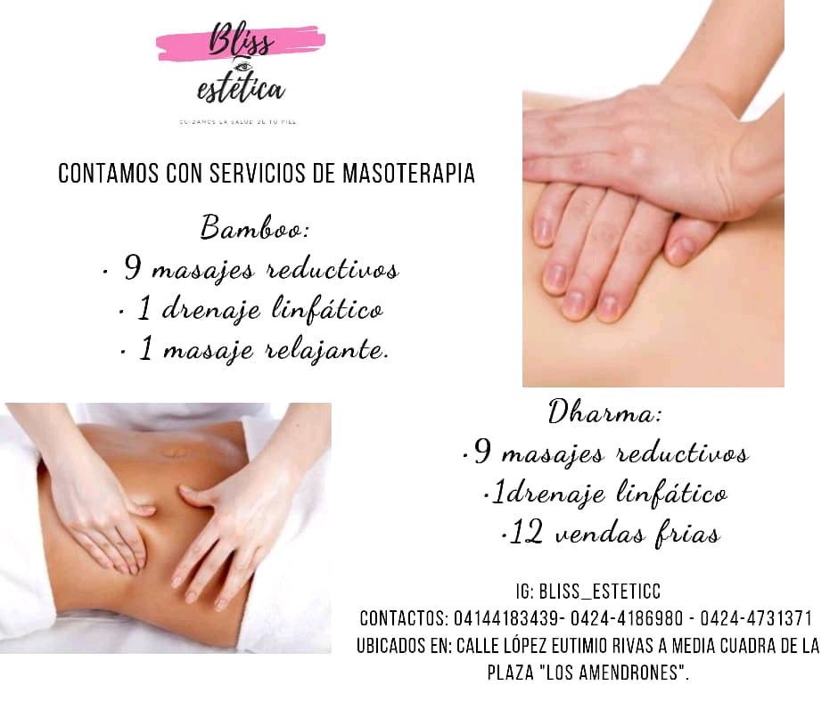 Paquetes principales de Masajes reductivos en Valencia