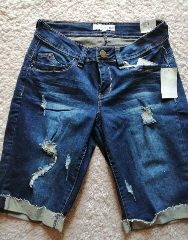 Short de 2025 mezclilla largo