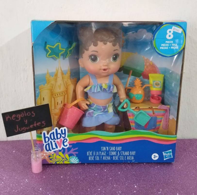 Baby alive sol on sale y arena precio