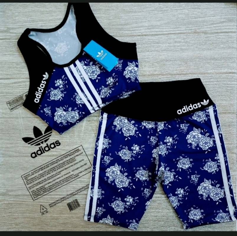 Conjunto adidas shop mujer corto