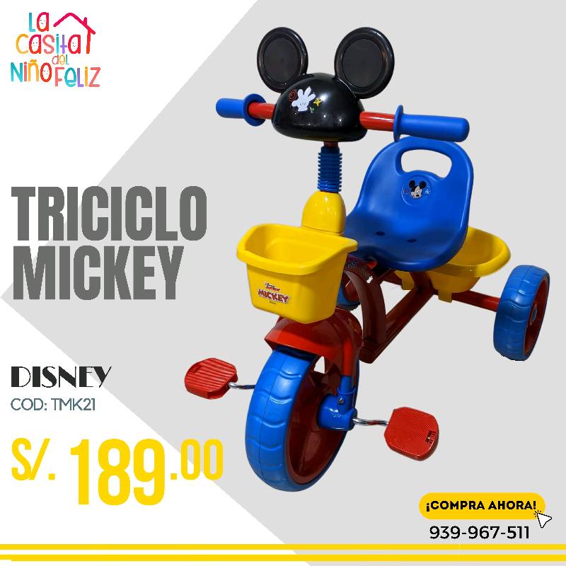 Triciclo mickey mouse walmart hotsell