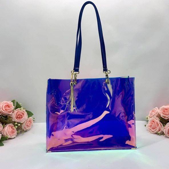Bolsas on sale transparentes tornasol