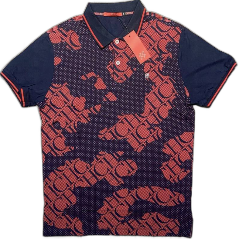 Playera tipo polo carolina herrera sales