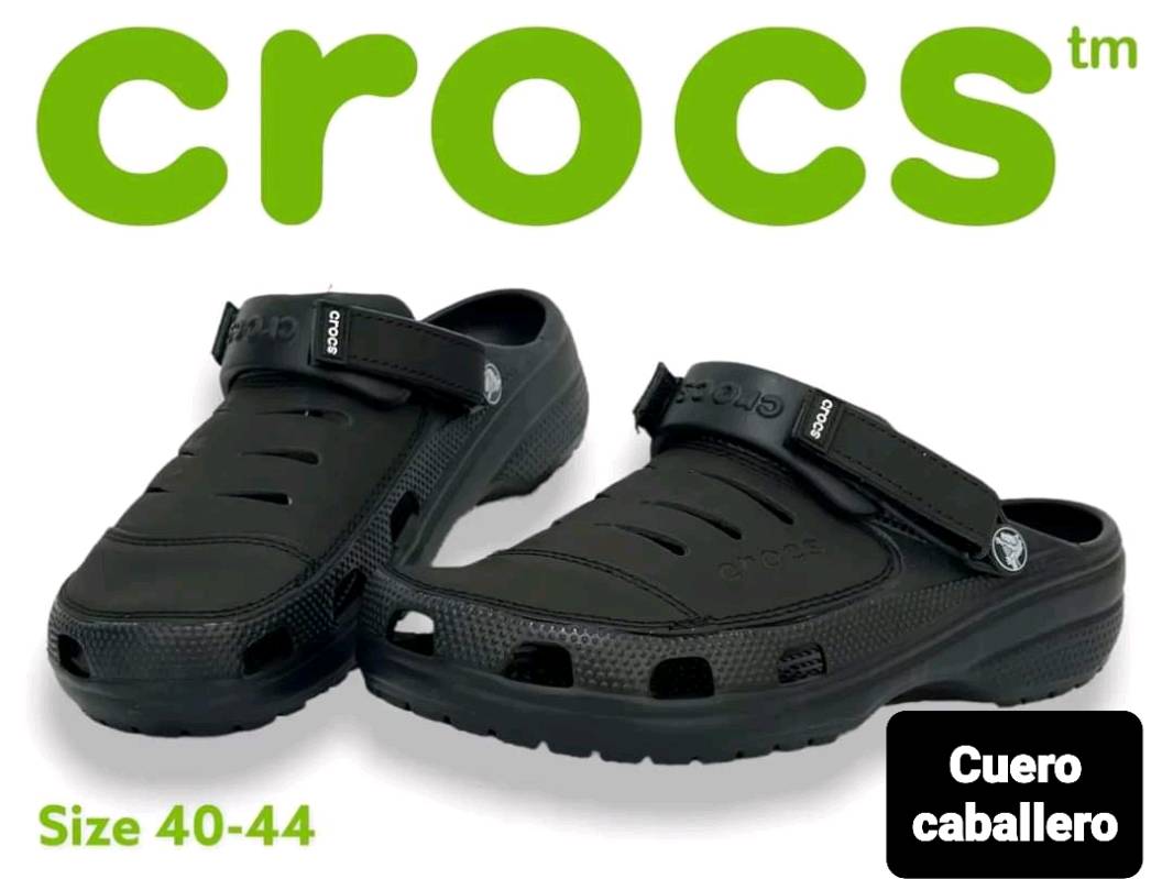 Crocs de cuero cheap