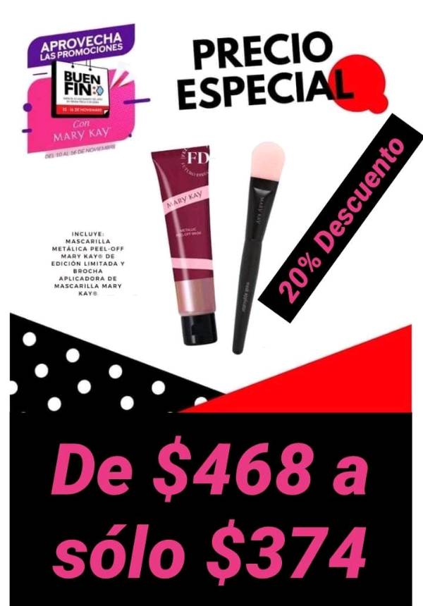 Brocha aplicadora de mascarilla mary kay sales