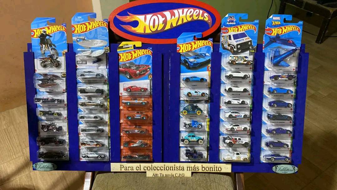 Organizador de best sale carros hot wheels