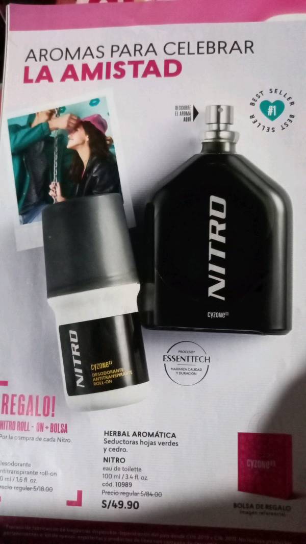 Colonia nitro precio shop