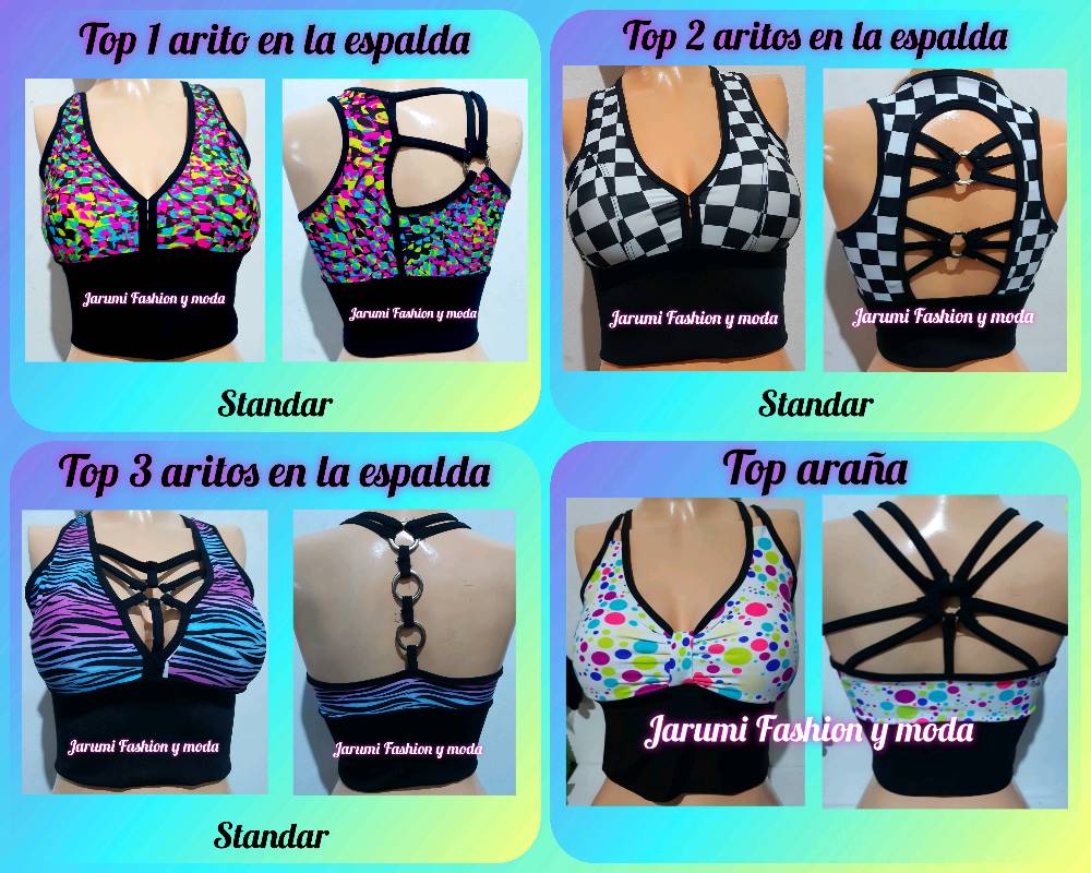 Tops estampados pretina ancha en Lima