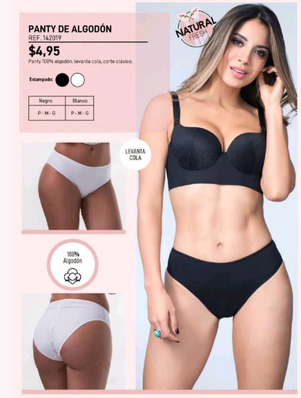 Panty 100 algodon 2025