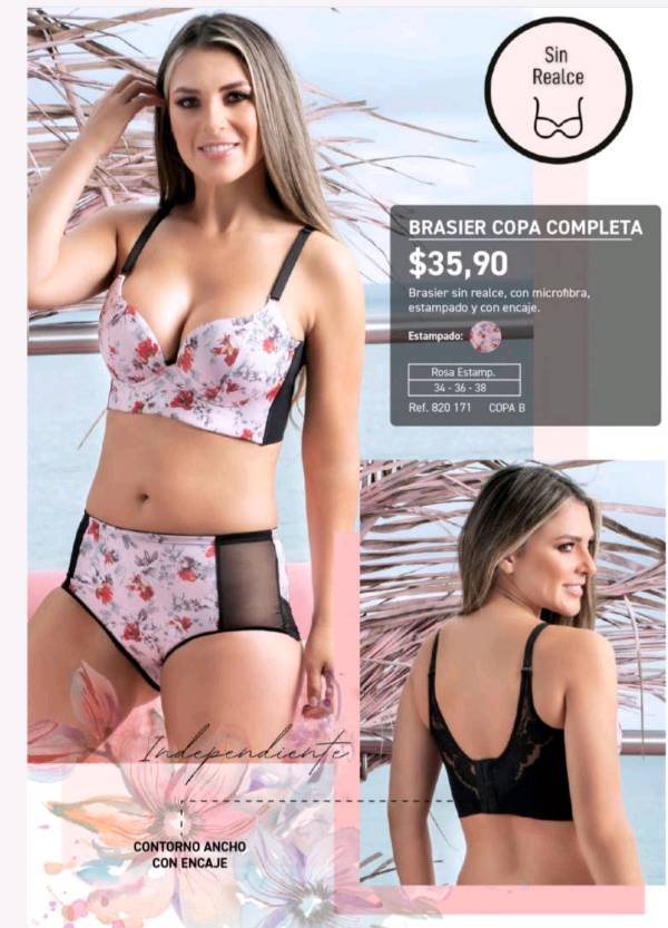 Bra clearance copa completa