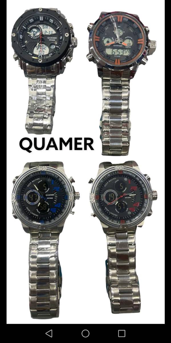 Reloj quamer 2025 original