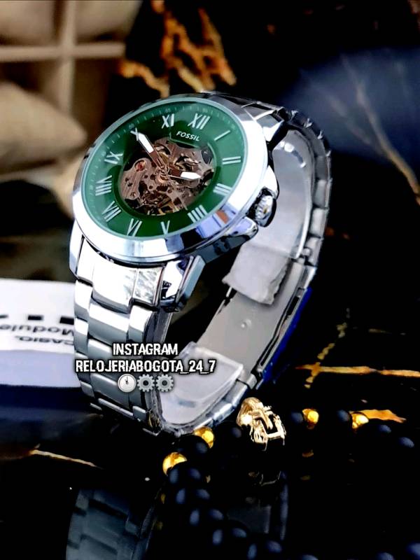 Reloj fossil con maquinaria visible outlet