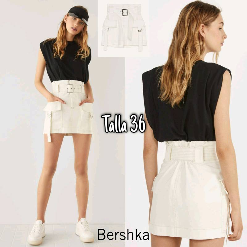 Falda shop short bershka
