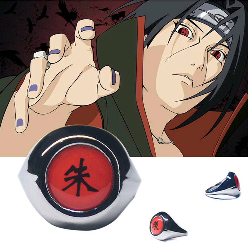 Anillo hot sale akatsuki itachi