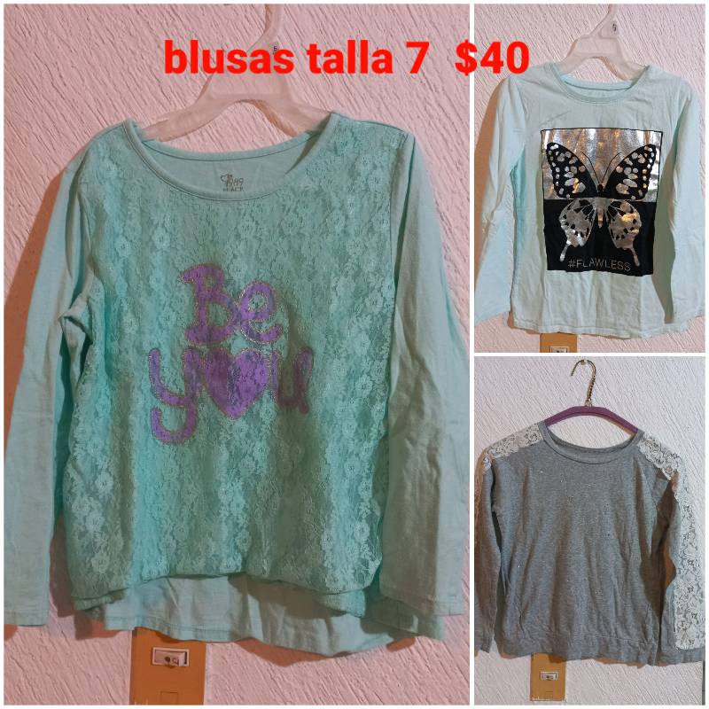 Talla 7 en blusa sale