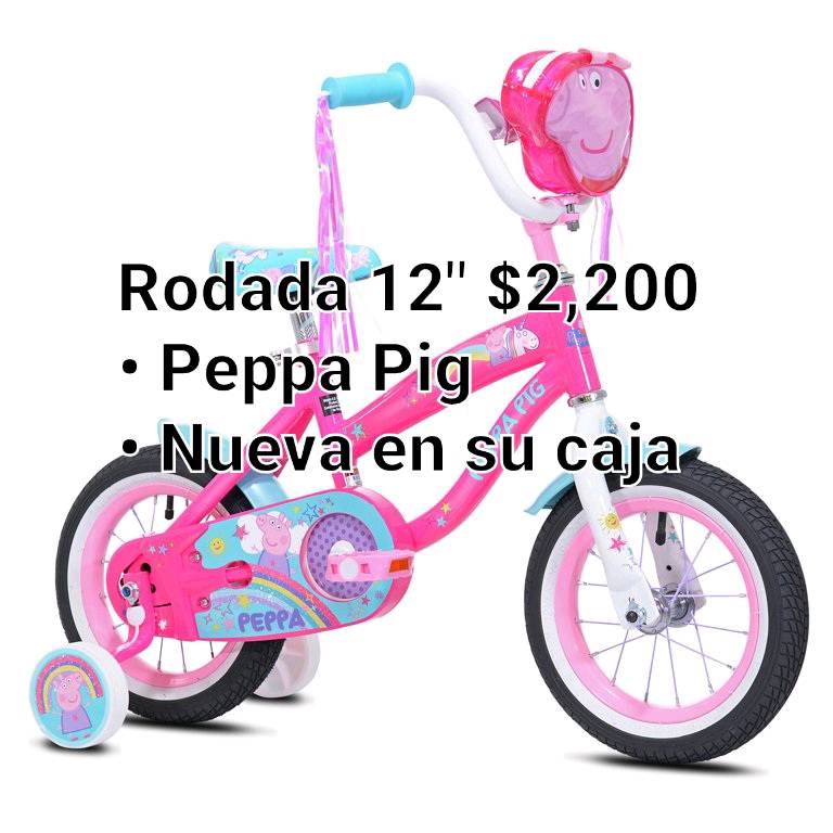 Bicicleta Peppa Pig 12