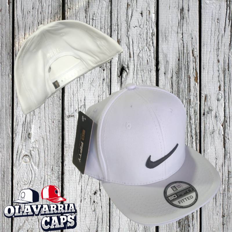 Gorras nike top blancas planas