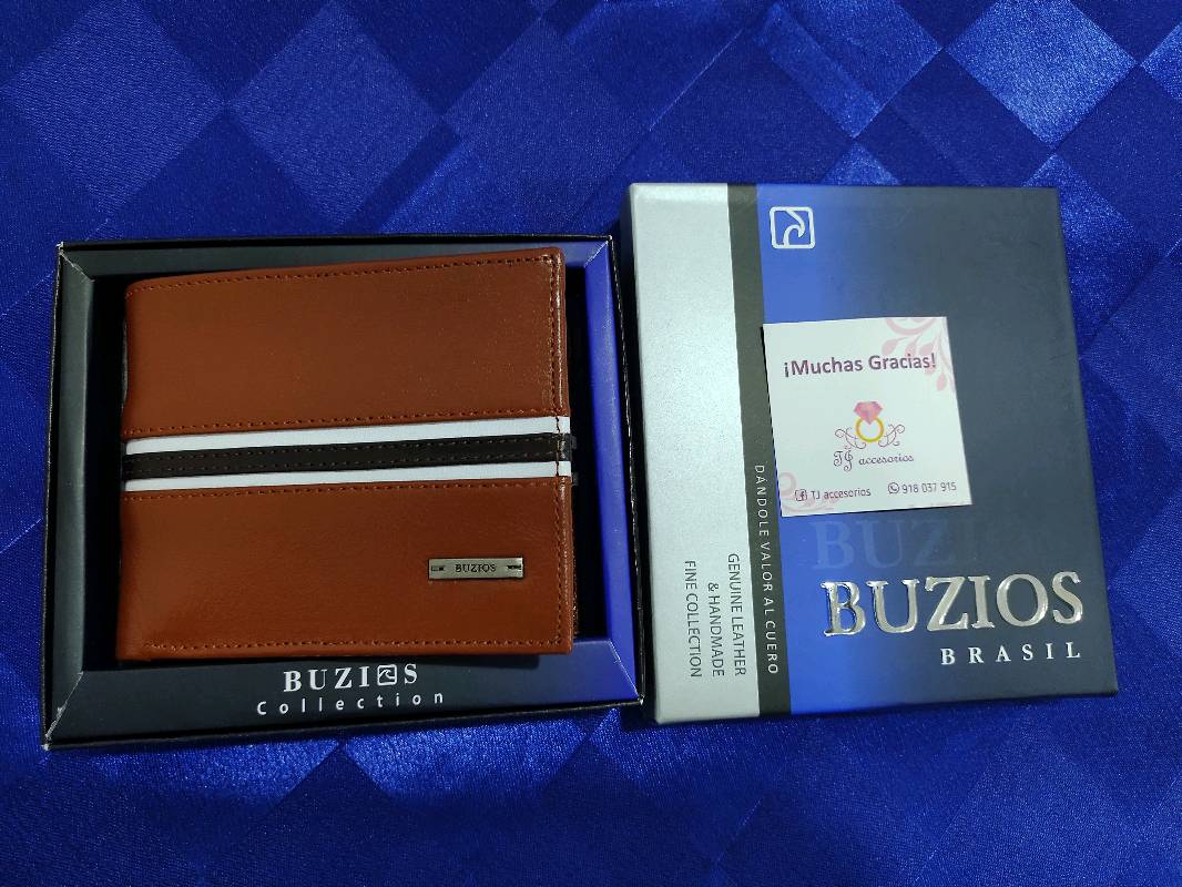 Billeteras best sale buzios precios