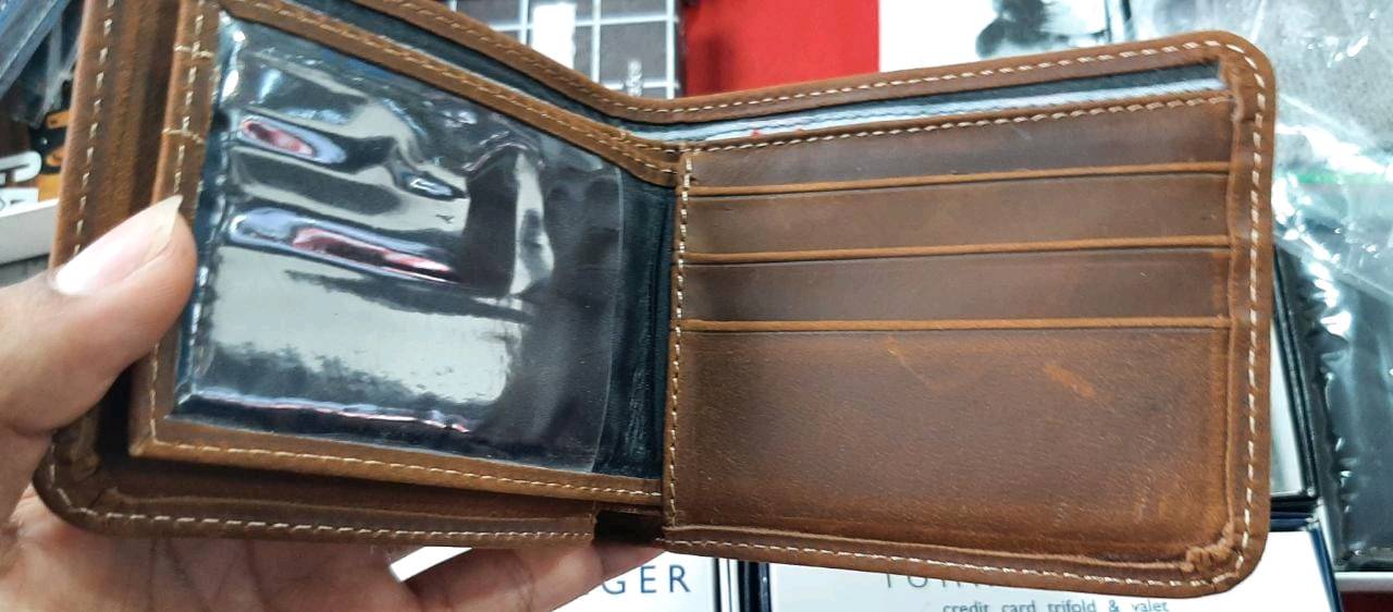 Billetera best sale puro cuero