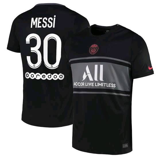 Camiseta alterna PSG r plica alta calidad