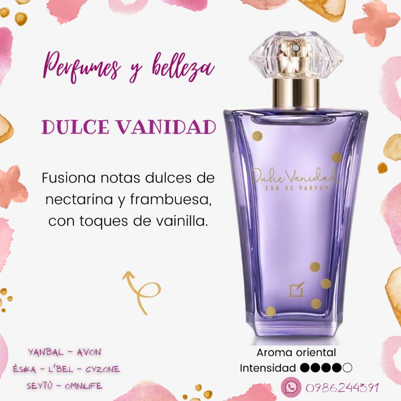 Colonia hotsell dulce vanidad