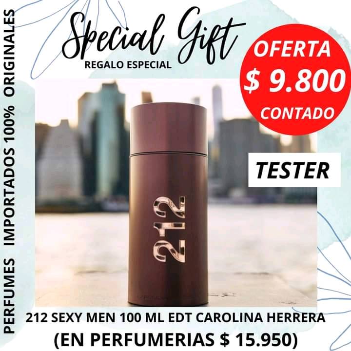 212 sexy men deals de carolina herrera tiendas