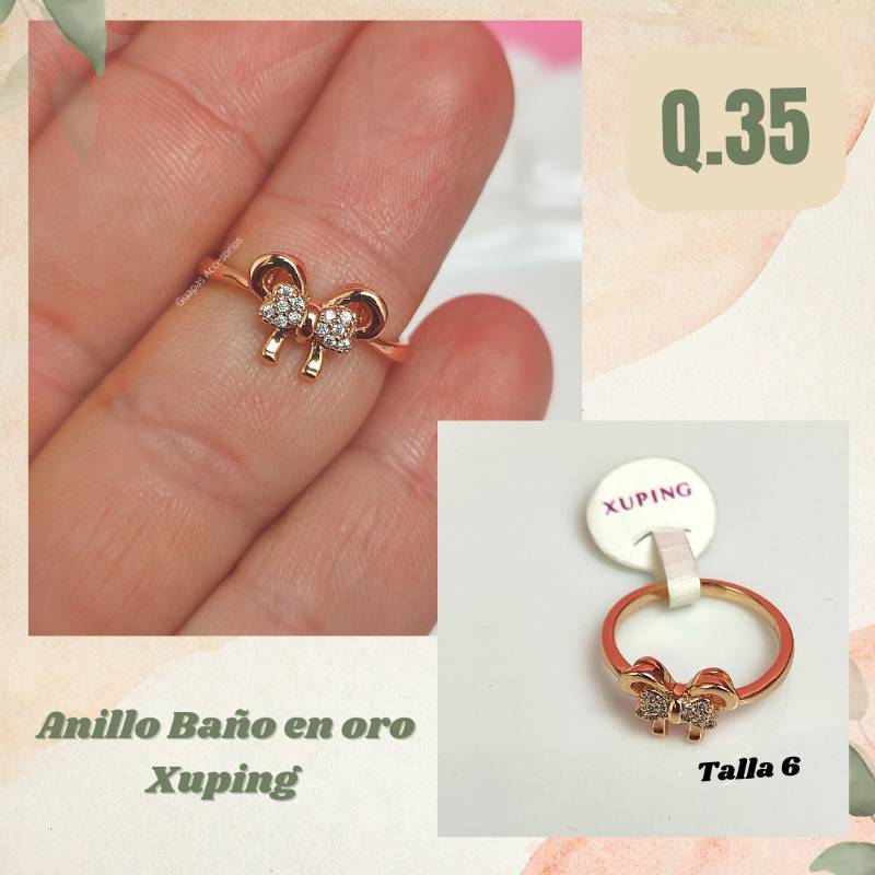 Anillo xuping discount