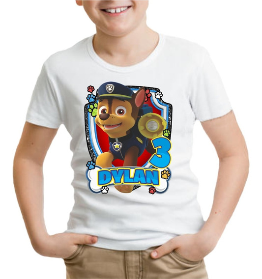 Playeras personalizadas paw cheap patrol