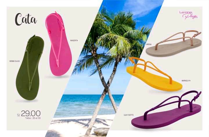 Catalogo de sandalias on sale latina 2020
