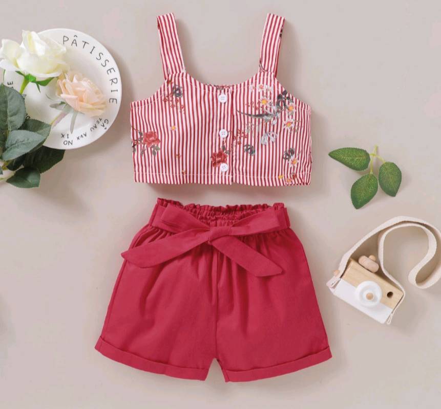 Blusas y on sale short para niñas