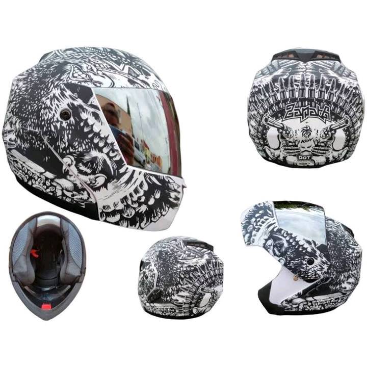 CASCO KOV STEALTH ZAPATA BLANCO en Leon