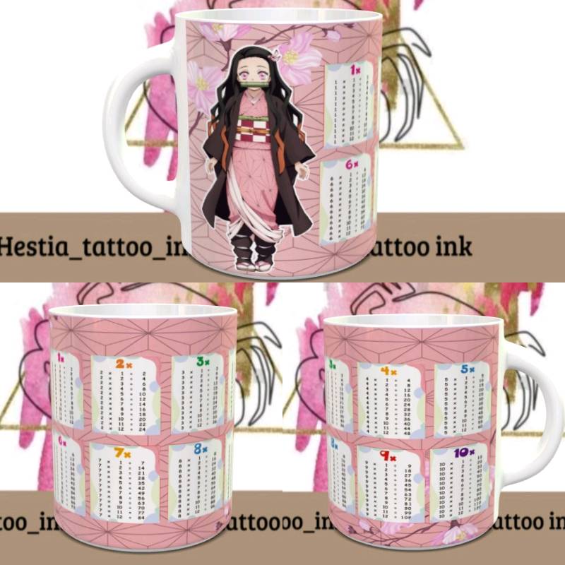 Taza nezuko tablas multiplicar pomimero en Victoria