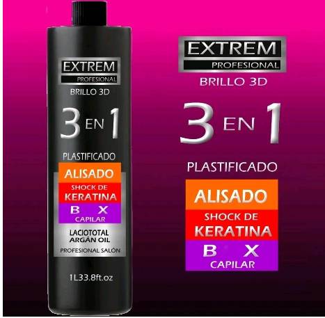Alisado Plastificado EXTREM 3 en 1