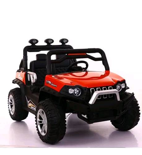 Auto Montable Electrico 4x4 Todo Terreno Usb Sd Mp3 Luz Led en El