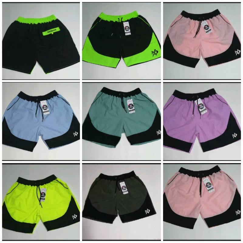 Short tela mojada hot sale hombre