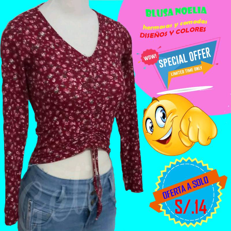 Blusas online para señoritas
