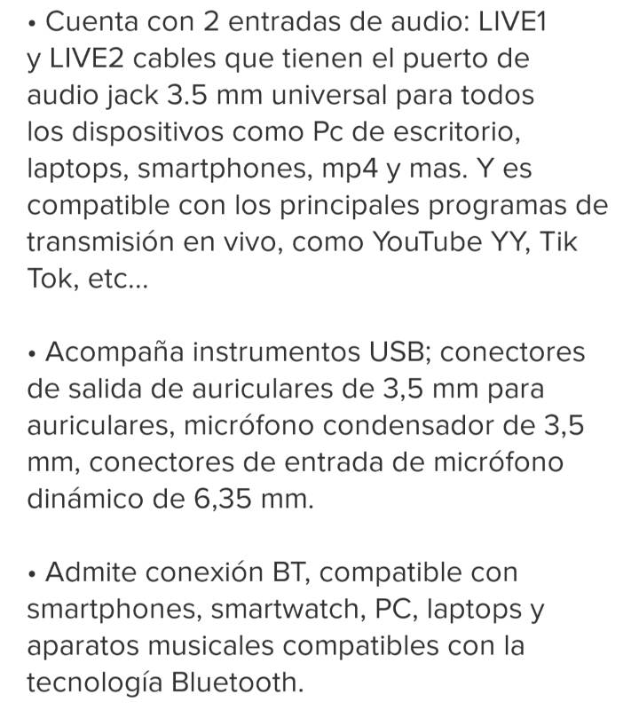 🔥MICROFONO CONDENSADOR C/TARJETA DE SONIDO EXTERNA🔥 en San Cristóbal