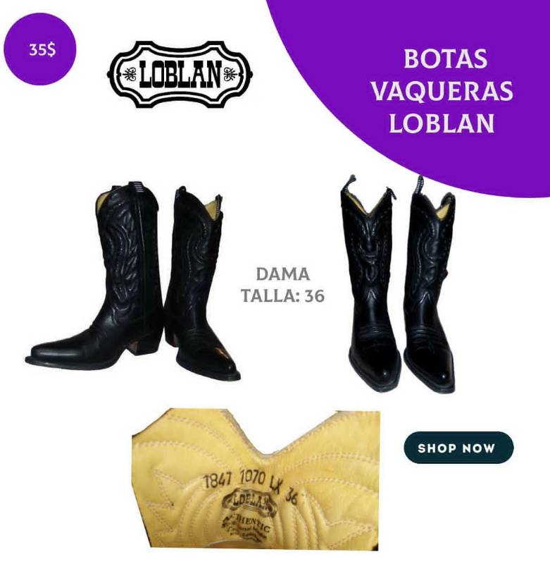 Loblan botas 2025 vaqueras