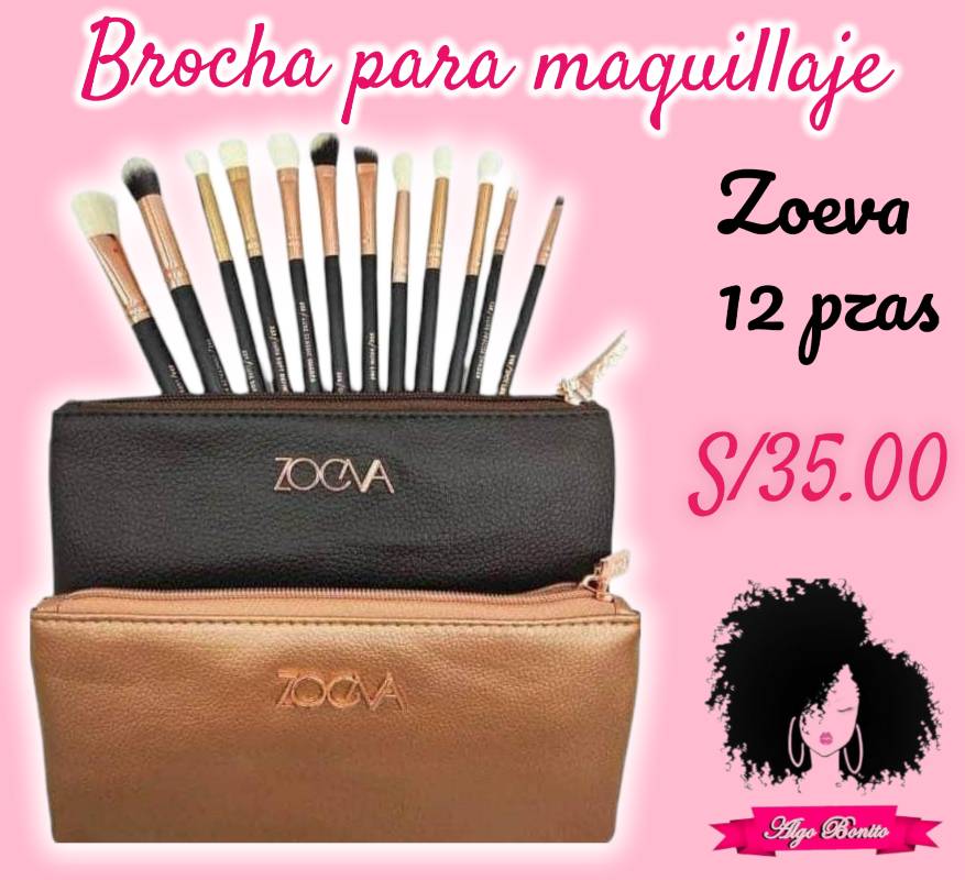 Brochas zoeva 12 piezas deals