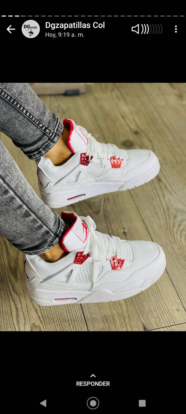 Jordan rojas con best sale blanco