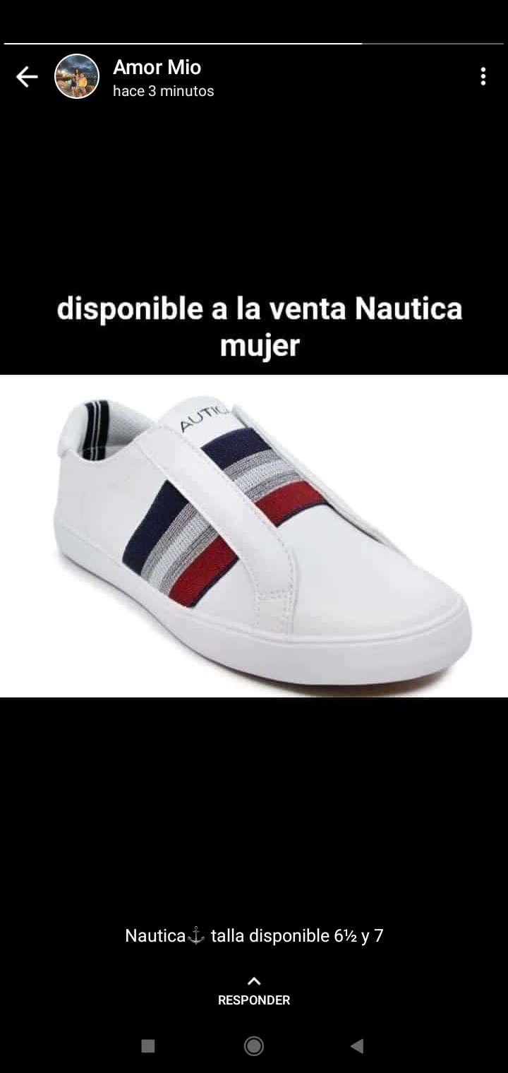 zapatos nautica mujer en Manta