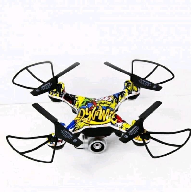 Drones de colores sales