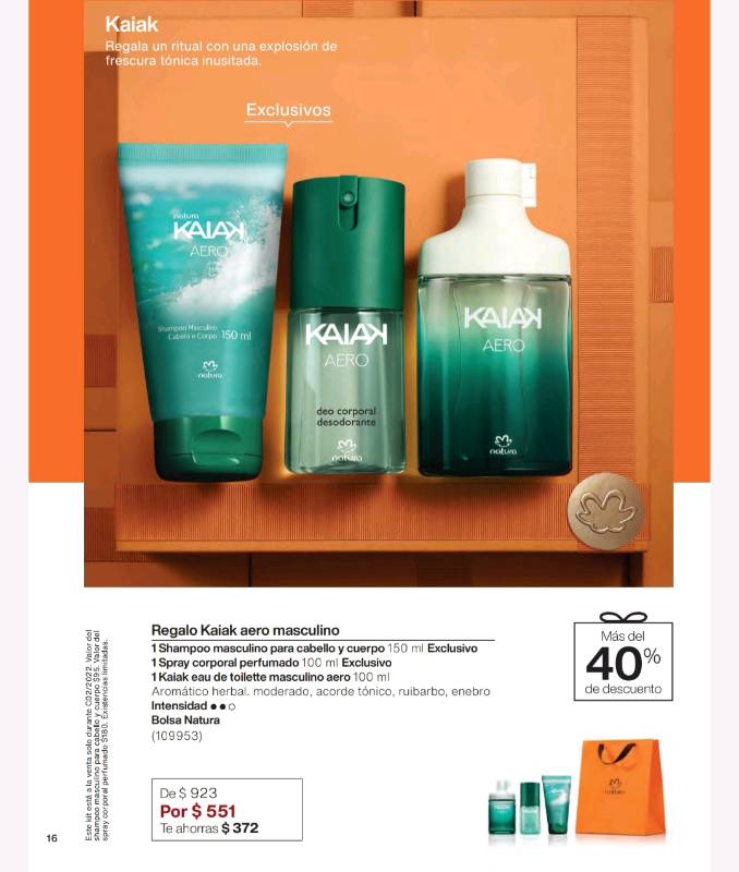 Kit kaiak masculino en Huehuetoca