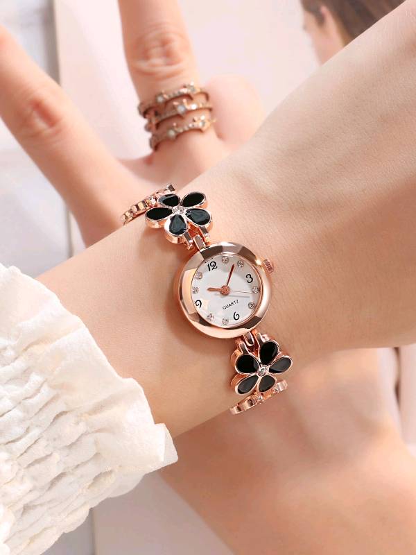 Reloj negro con dorado cheap