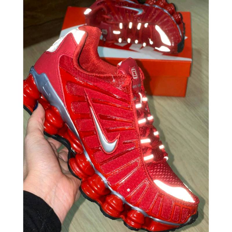 Championes nike hotsell rojos